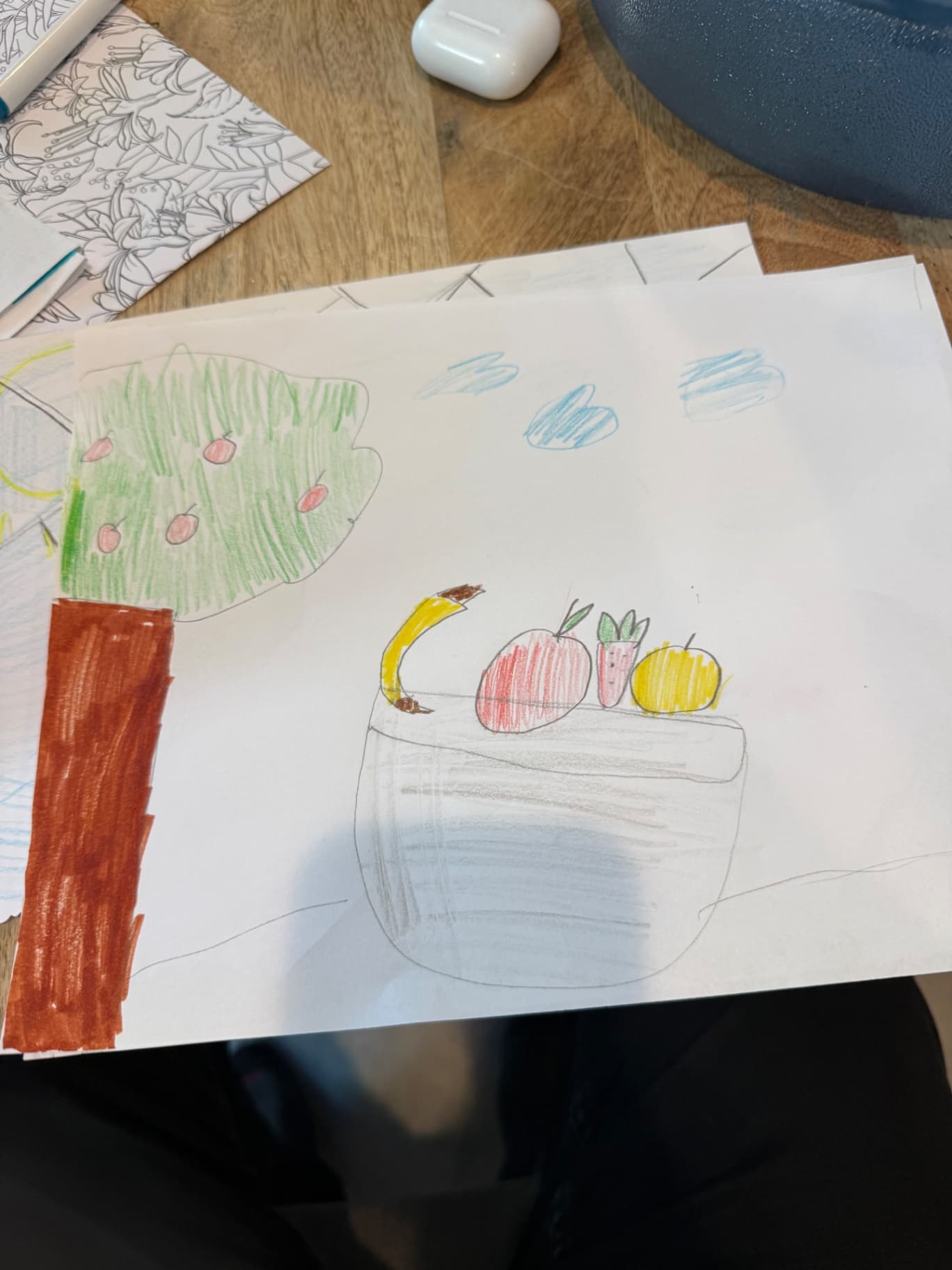 Fruit Bowl Friends β Cammy's still-life fruit painting
